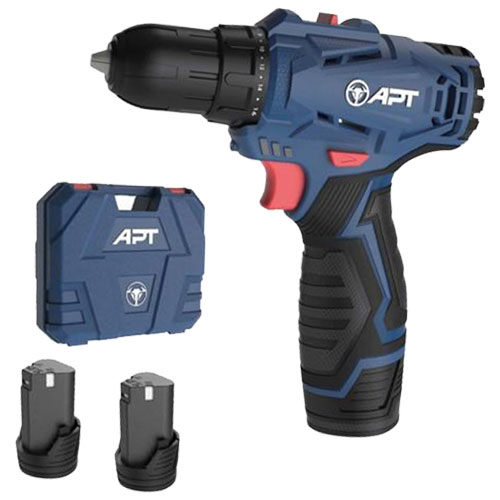 APT DW0110020 12V Cordless Drill 2 Batteries
