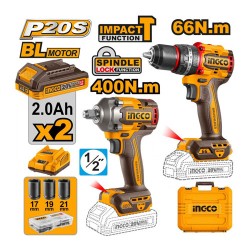 طقم شنيور 66 نيوتن دقاق مع دريل 400 نيوتن 20 فولت من انكو CKLI20275 طقم شنيور 66 نيوتن دقاق مع دريل 400 نيوتن 20 فولت من انكو CKLI20275