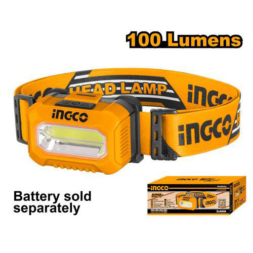 Ingco HHL013AAA5 Head Lamp 100 Lumens