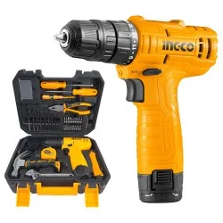 شنيور 12 فولت مع 81 قطعة عدد من انكو HKTHP10811