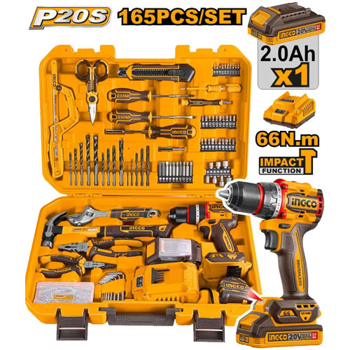 شنطة عدد 165 قطعة من انكو HKTHP11651