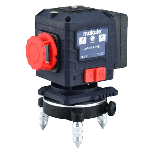 ميزان ليزر 12 خط اخضر مع 2 بطارية و شاحن من ماكيوت LL2212