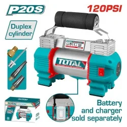 Total TACLI2026 Car Air Compressor 20 Volt without Battery and Charger