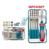 طقم مفك 30 قطعه توتال TACSD30306