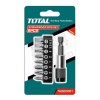 Total TACSD3091 Screwdriver Bit Set 9 Pcs