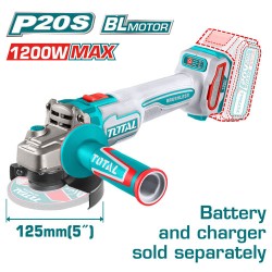 صاروخ 5 بوصة 1200 وات 20 فولت بدون بطارية و شاحن من توتال TAGLI221253