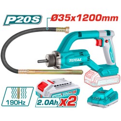 Total TCVLI2025021 Concrete Vibrator with Battery and Charger