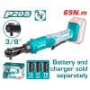 يد سيستيم 3/8 بوصة 65 نيوتن 20 فولت بدون بطارية و شاحن من توتال TDRLI2060151