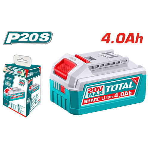 بطاريه 20 فولت 4 امبير متعددة الاستخدام من توتال TFBLI20021 بطاريه 20 فولت 4 امبير متعددة الاستخدام من توتال TFBLI20021