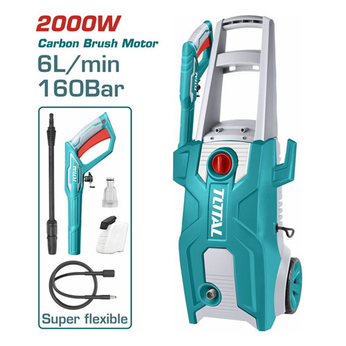 Total TGT11376 High Presure Washer 2000W 160 Bar