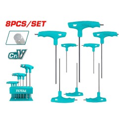 Total THHW80816 Hex Allen Key Wrench Set 8pcs Total THHW80816 Hex Allen Key Wrench Set 8pcs