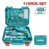 Total THKTHP1152 Tools Corded Electric Kit 115 Pieces