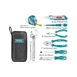 شنطة عدة يدوية 9 قطع من توتال THKTHP90096A