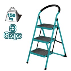 Total THLAD09031 Steel Ladder 3 Steps 1.1m Total THLAD09031 Steel Ladder 3 Steps 1.1m