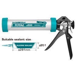مسدس سيليكون 12 بوصة الومنيوم من توتال THT20112