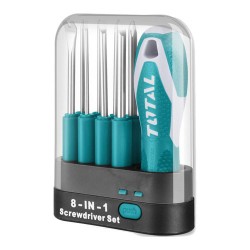 طقم مفكات 9 قطعة  توتال THT250906