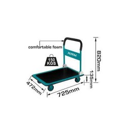 Total THTHP11502 Foldable Platform Hand Truck 150KG Total THTHP11502 Foldable Platform Hand Truck 150KG