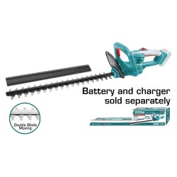Total THTLI20018 Cordless Hedge Trimmer 20V Total THTLI20018 Cordless Hedge Trimmer 20V