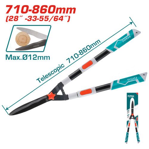 Total THTS1516306 Telescopic Hedge Shear 68 - 83cm
