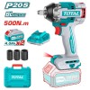 دريل نص بوصة 20 فولت 2 بطارية 500 نيوتن من توتال TIWLI2050