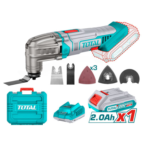 صاروخ ترددى 20 فولت بطارية و شاحن من توتال TMLI20228