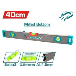 Total TMT24028M Spirit Level 40cm Magnetic