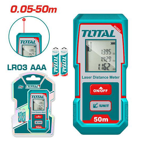 Total TMT55016 Laser Distance Meter 50M