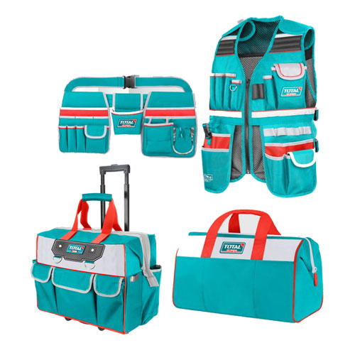 Total TOS230910 Tool Bag Set 4Pcs