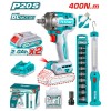 Total TOSLI23048 Impact Cordless 2 pcs Combo Kit