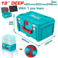 شنطة عدة 19 بوصة من توتال TPBXS103