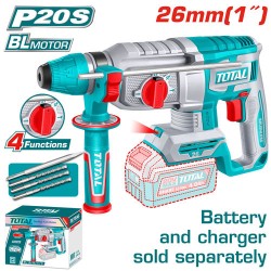 Total TRHLI26208 Hammer 20 Volt 26mm Without Batteries and Charger Total TRHLI26208 Hammer 20 Volt 26mm Without Batteries and Charger