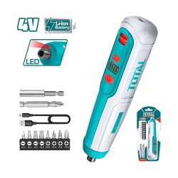 مفك بطارية شحن 4 فولت من توتال TSDLI0423