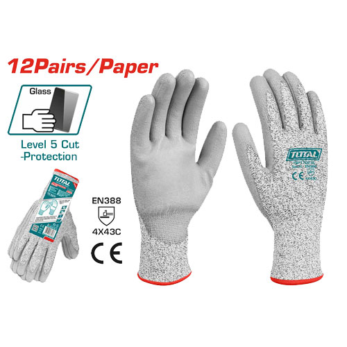 Total TSP1702-XL Cut-Resistance Gloves XL