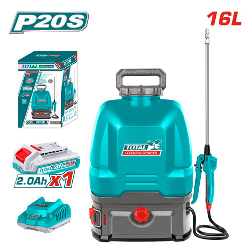 Total TSPLI20162 20V Cordless sprayer 16L 5 bar with Battery and Cahrger Total TSPLI20162 20V Cordless sprayer 16L 5 bar with Battery and Cahrger