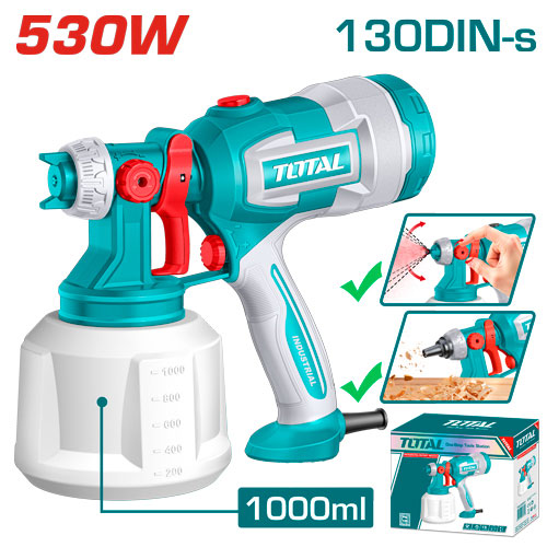 مسدس دوكو 530 وات تانك بلاستيك من توتال TT4506