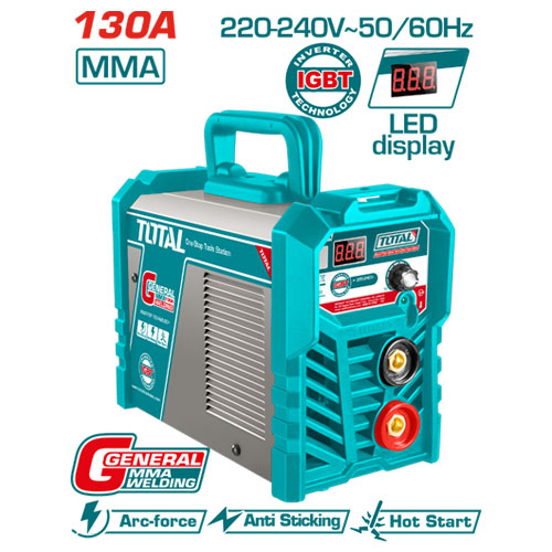 ماكينة لحام انفرتر 130 امبير من توتال TW213059