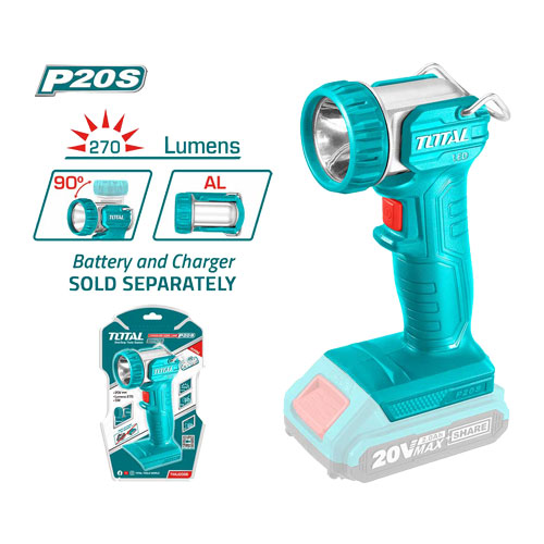 Total TWLI2038 Li-ion Work Lamp