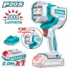Total TWLI20881 20V 2000 Lumens Cordless Work Light With Battery & Charger