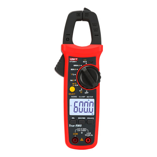 بنسة أمبير 600 أمبير AC - DC من يونى تى UT204+